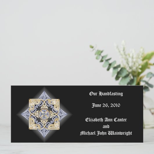 ケルト結び目模様の数々の使用カード プログラム (スタンド正面)