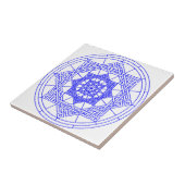 ケルト結び目模様の星パターンタイル タイル (側面)