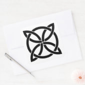 ケルト結び目模様アイルランド古代の象徴異教の スクエアシール (封筒)