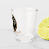 ケルト結び目模様エレガントの高貴な生命の木。 ショットグラス (右)