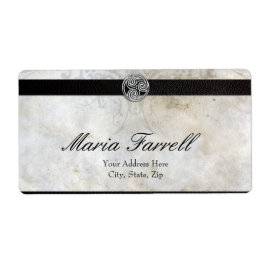 ケルト結び目模様オン羊皮紙紙Lrgラベル ラベル