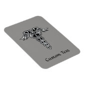 ケルト結び目模様カドゥセウス マグネット (右側)