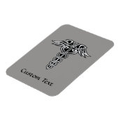 ケルト結び目模様カドゥセウス マグネット (左側)