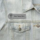 ケルト結び目模様カドゥセウス 名札 (インサイチュ)