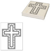 ケルト結び目模様クロスパターンアートスタンプ ラバースタンプ (押印)