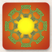 ケルト結び目模様コルクコースター コースター (正面)