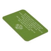 ケルト結び目模様シャムロックゲリック恵み マグネット (右側)