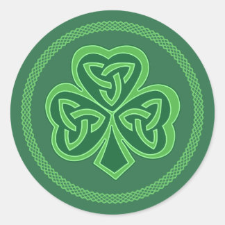 ケルト結び目模様シャーロック ラウンドシール