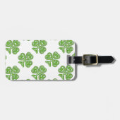 ケルト結び目模様シャーロック ラゲッジタグ (正面横)