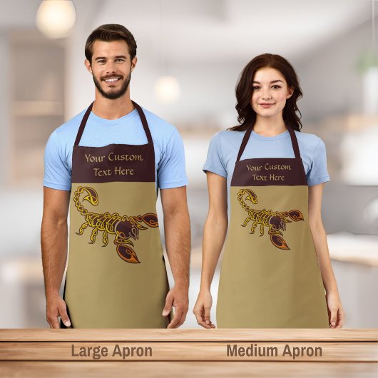 ケルト結び目模様スコーピオン エプロン