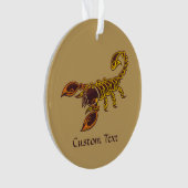 ケルト結び目模様スコーピオン オーナメント (正面)