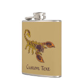 ケルト結び目模様スコーピオン フラスク (左)