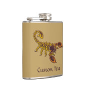 ケルト結び目模様スコーピオン フラスク (右)