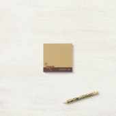 ケルト結び目模様スコーピオン ポストイット (デスク上)