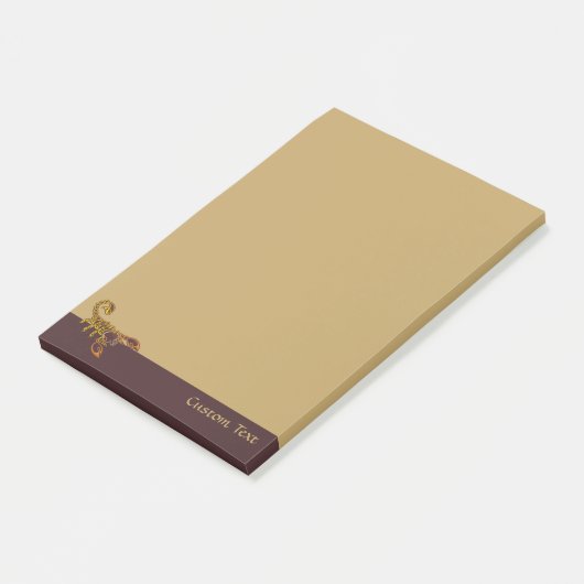 ケルト結び目模様スコーピオン ポストイット (アングル)