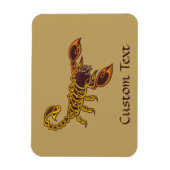 ケルト結び目模様スコーピオン マグネット (縦)