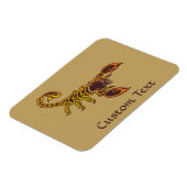 ケルト結び目模様スコーピオン マグネット (左側)