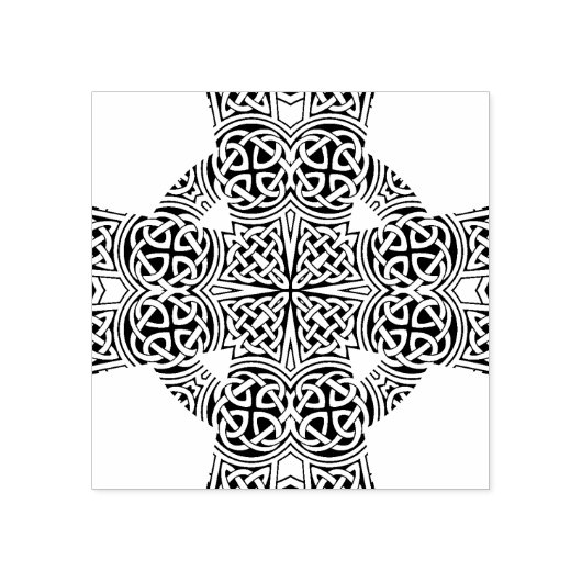 ケルト結び目模様スタンプ ラバースタンプ (インプリント)