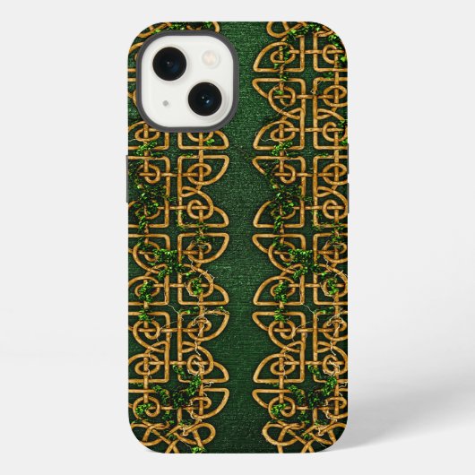 ケルト結び目模様ストリップ iPhoneケース (裏面)