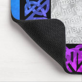 ケルト結び目模様デザインフォトフレーム マウスパッド (コーナー)