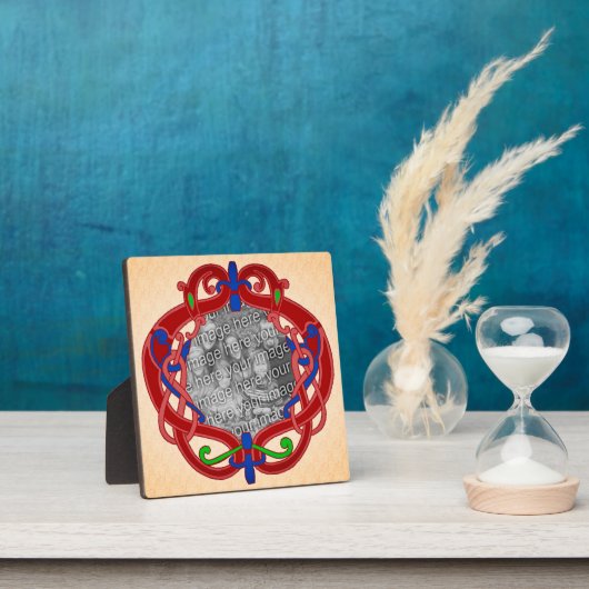 ケルト結び目模様デザイン独自の写真を作成 フォトプラーク (インサイチュ)