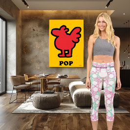 ケルト結び目模様デライト – ソフトピンク&グリーン調和 カプリレギンス