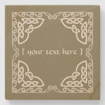 ケルト結び目模様トライバルデザイン澄ん縁どバージョン