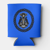 ケルト結び目模様トールのハンマー 缶クーラー (正面)