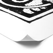 ケルト結び目模様ドラゴンアートポスター ポスター (角)