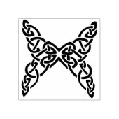 ケルト結び目模様バタフライアートスタンプ ラバースタンプ (インプリント)