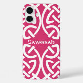 ケルト結び目模様パターン任意の色パーソナライズされたiPhone Case-Mate iPhoneケース (裏面)