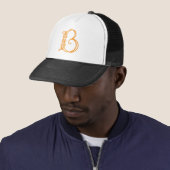 ケルト結び目模様パーソナライズされたイニシャルb キャップ (インサイチュ)