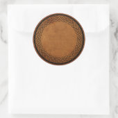 ケルト結び目模様ラウンド薬用ラベルシール ラウンドシール (バッグ)