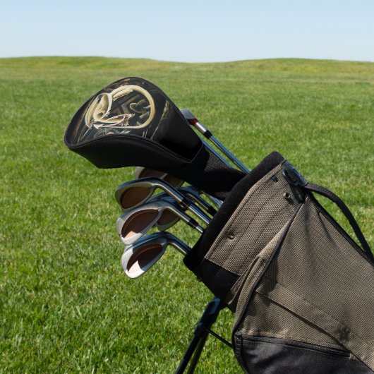 ケルト結び目模様ワーククリームドラゴン ゴルフヘッドカバー (インサイチュ)