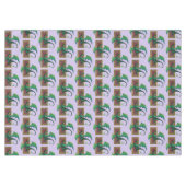 ケルト結び目模様ワークグリーンドラゴンパープル テーブルクロス (正面(横))