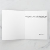 ケルト結び目模様ワークグリーンフェアリー カード (内部)