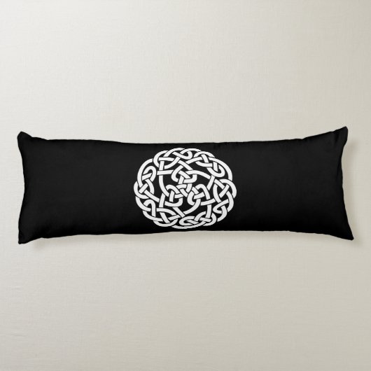 ケルト結び目模様体枕 ボディピロー (裏面)