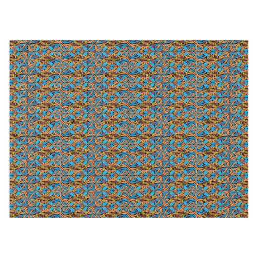 ケルト結び目模様動物臨床パターン テーブルクロス (正面(横))