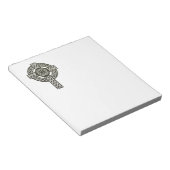 ケルト結び目模様十字 ノートパッド (アングル)