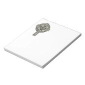 ケルト結び目模様十字 ノートパッド (回転)