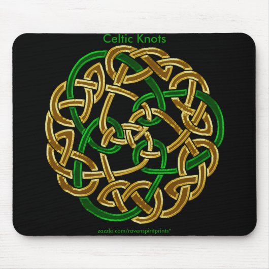 ケルト結び目模様収集 マウスパッド (正面)