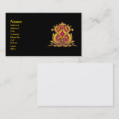 ケルト結び目模様名刺 名刺 (正面/裏面)