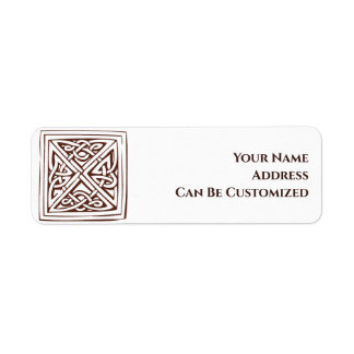 ケルト結び目模様広場 ラベル