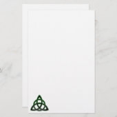 ケルト結び目模様文具 便箋 (正面/裏面)