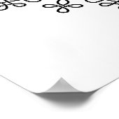 ケルト結び目模様曼荼羅1ポスター ポスター (角)