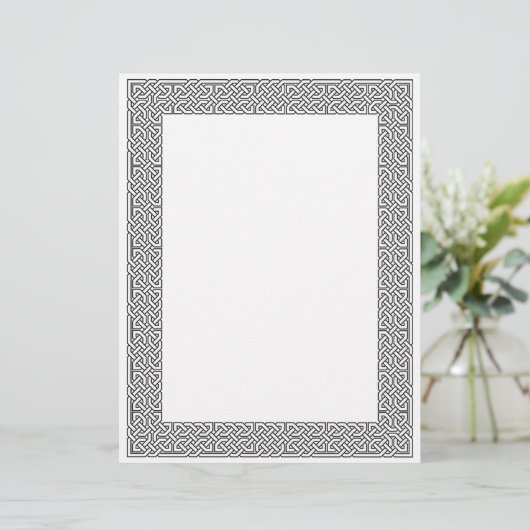 ケルト結び目模様縁ど (スタンド正面)