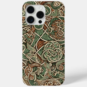ケルト結び目模様 – ケルトデザイン – ケルト記号 iPhone 15 PRO MAXケース