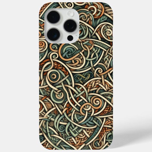 ケルト結び目模様 – ケルトデザイン – ケルト記号 Case-Mate iPhoneケース (裏面)