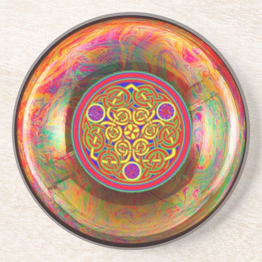 ケルト結び目模様 コースター (正面)