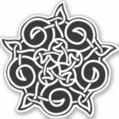 ケルト結び目模様 シール (正面)